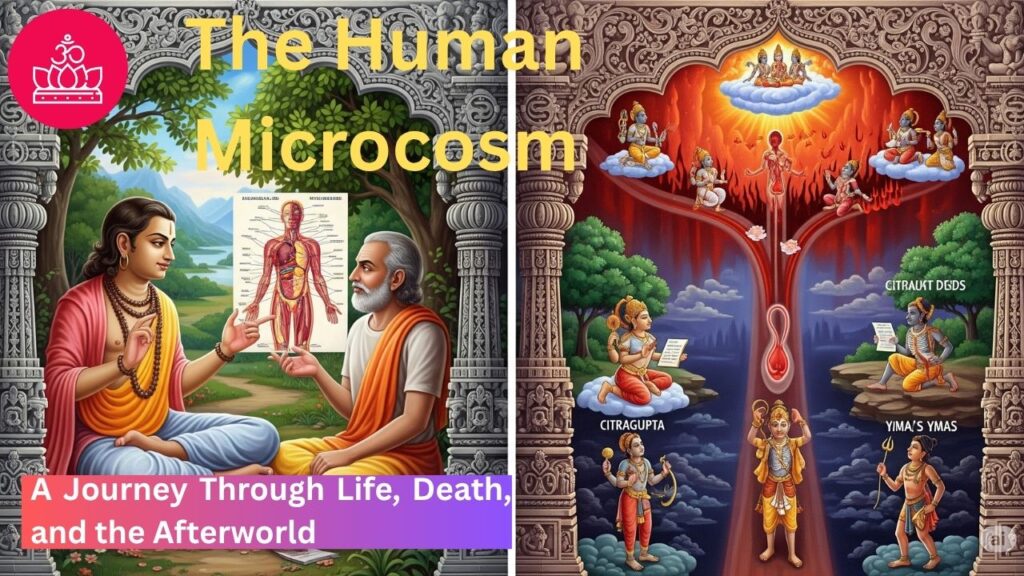 The Human Microcosm: A Journey Through Life, Death, and the Afterworld